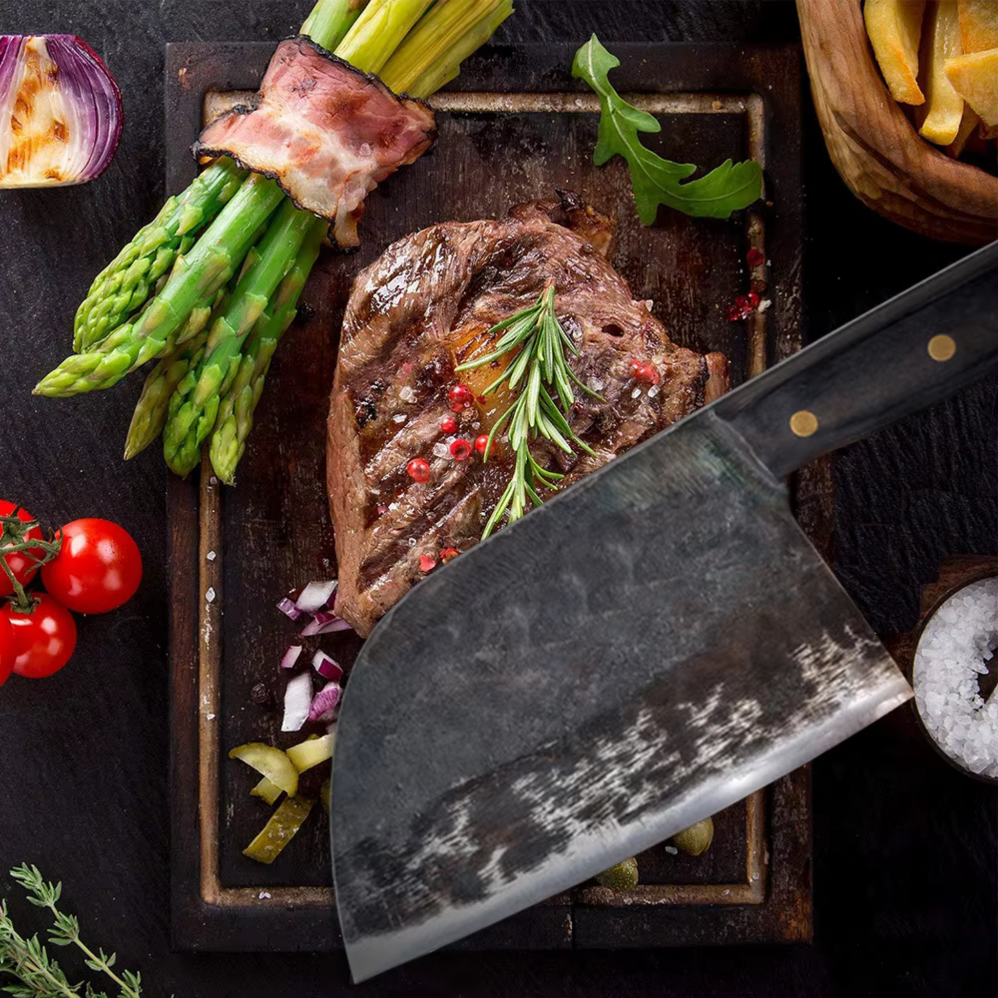 Takeshi Iron Edge Cleaver PDO
