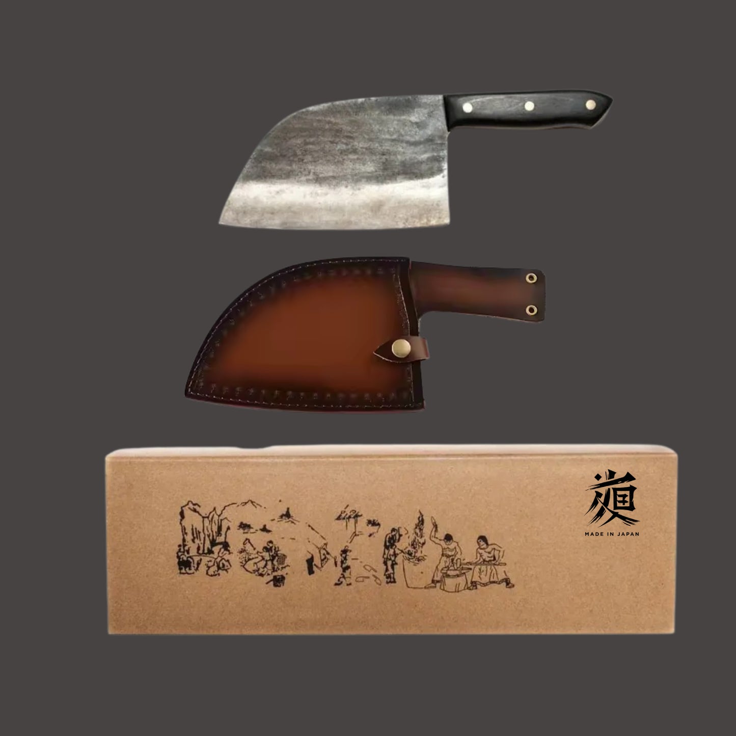 Takeshi Iron Edge Cleaver PDO