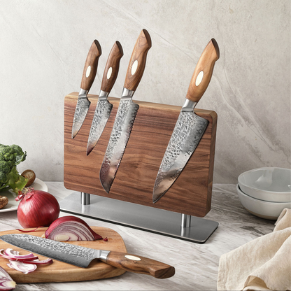 Maple Magnetic Wood Knife Holder